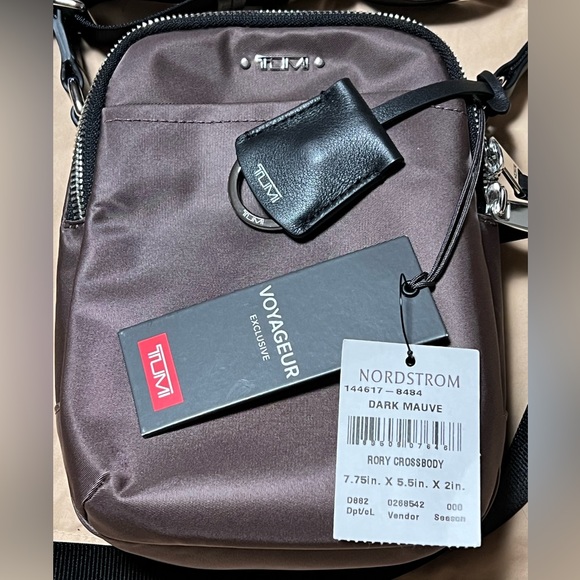 TUMI Rory Crossbody - Dark Mauve - NWT (Nordstrom) - Picture 1 of 10